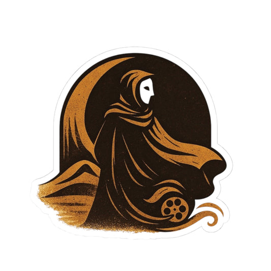 Dune Drift Mystical Dark Arts, Halloween Decor, Laptop Sticker, Unique Gifts