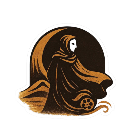Dune Drift Mystical Dark Arts, Halloween Decor, Laptop Sticker, Unique Gifts